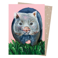 Greeting Card - Watson Wombat