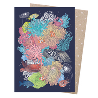 Greeting Card - Reef Creatures 