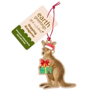 Wooden Christmas Decoration - Hopping Kangaroo