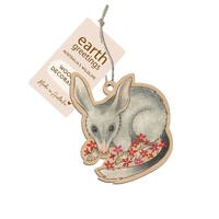 Wooden Decoration - Greater Bilby  [PRE-ORDER]