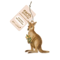 Wooden Decoration - Hopping Kangaroo