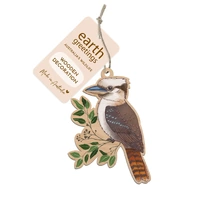 Wooden Decoration - Laughing Kookaburra