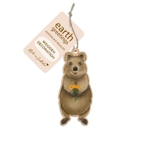 Wooden Decoration - Smiling Quokka