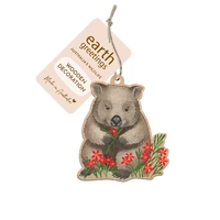 Wooden Decoration - Wombat's Meadow