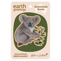 Wooden Magnet - Australian Koala