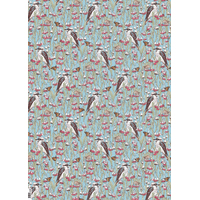 Flat Wrapping Paper - Silver Princess Kookaburra