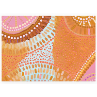 Folded Wrapping Paper - The Seven Sisters II 