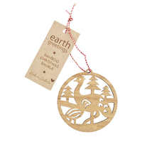 Bamboo Bauble - Emu & Baby