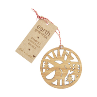 Bamboo Bauble - Festive Kangaroo