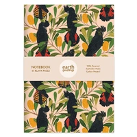 A5 Notebook (Blank) - Cockatoos & Banksia