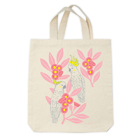 Tote Bag - Silver Gum Cockatoos