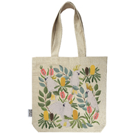 Tote Bag With Pocket - Aussie Squawkers