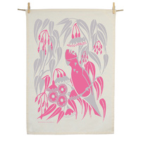 Tea Towel - Rosea Gum Galah