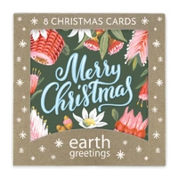 Boxed Christmas Cards (Square) - Christmas Garland