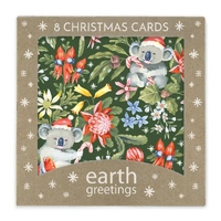 Boxed Christmas Cards (Square) - Christmas Koalas