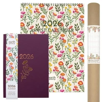 2026 Planner + Calendar + Wall Planner Bundle - Boronia