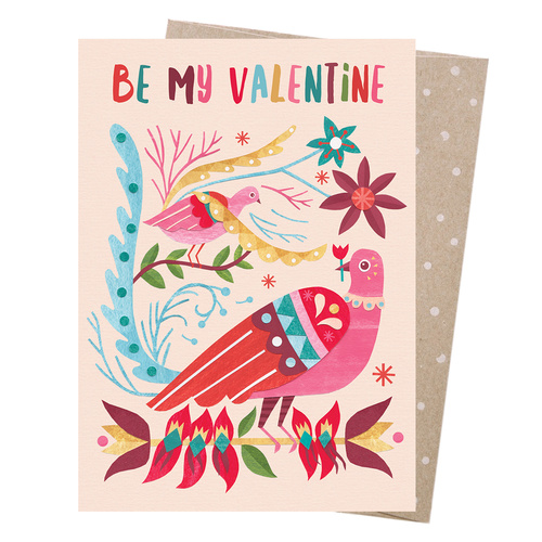 Greeting Card - Lyrebird's Valentine