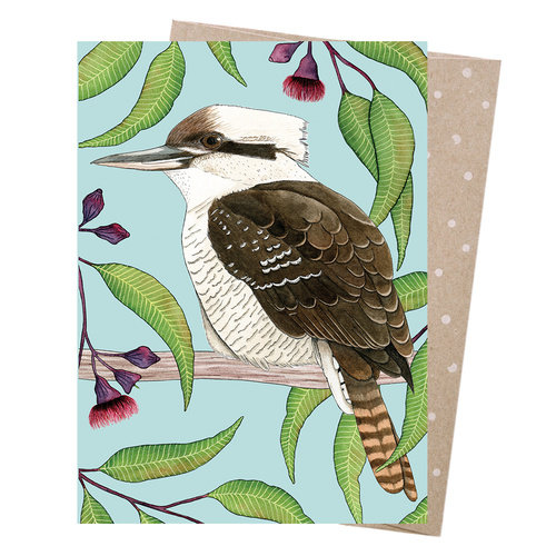 Greeting Card - Kookaburra Calling 