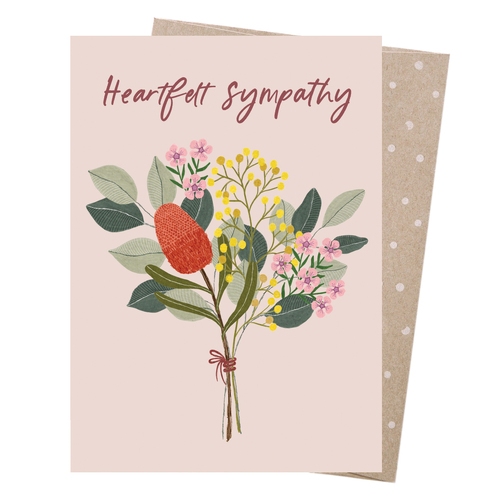 Greeting Card - Sympathy Bouquet
