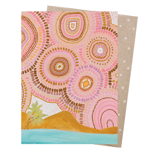 Greeting Card - Seven Sisters & The Sea