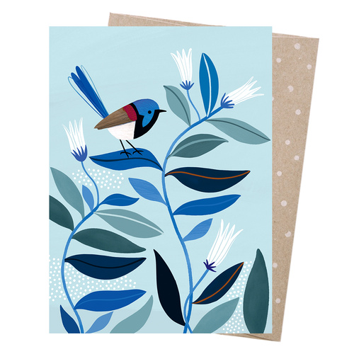 Greeting Card - Peaceful Wren 