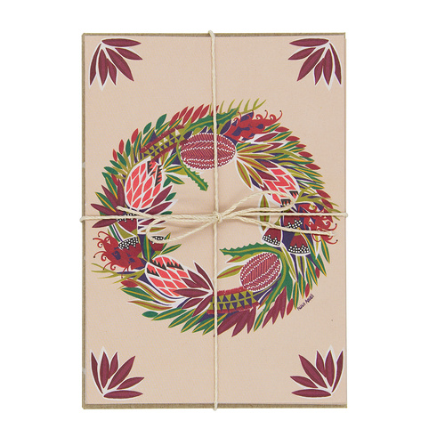 Christmas Cards - Native Wreath - Set of 10